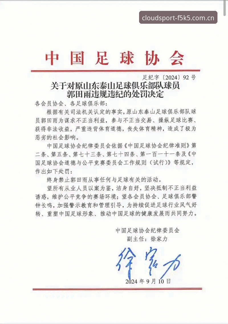 足球反腐风暴深度解读：从第三批禁足名单看行业自律必备知识